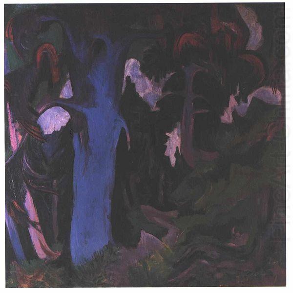 Ernst Ludwig Kirchner The blue tree